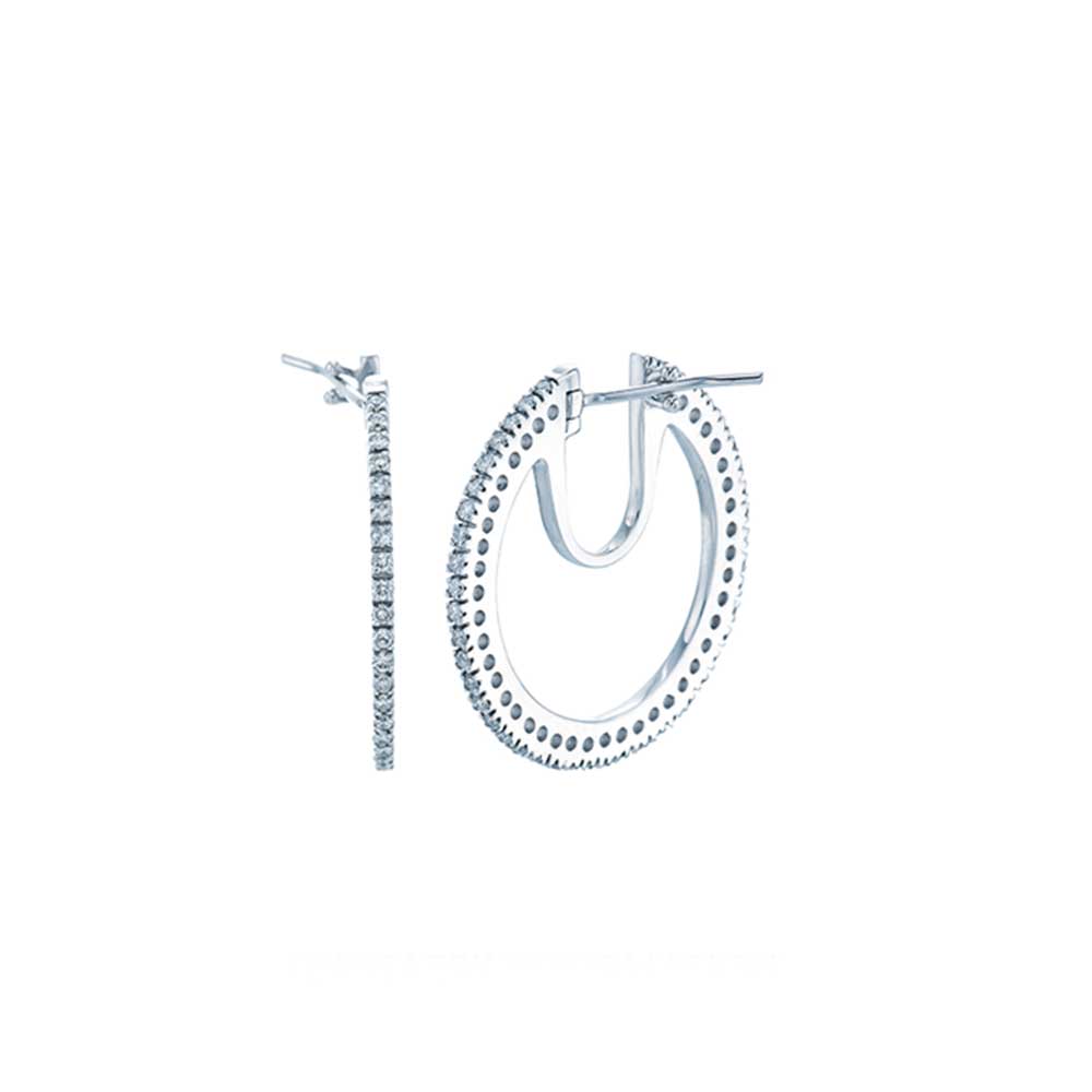 FJ01110100	다이아몬드 0.9ct 귀걸이